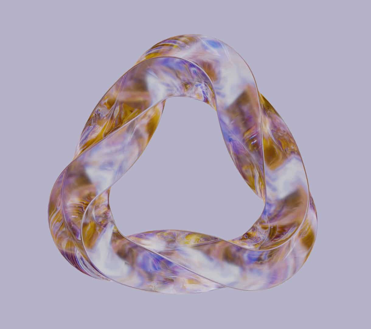 Forme 3D abstraite